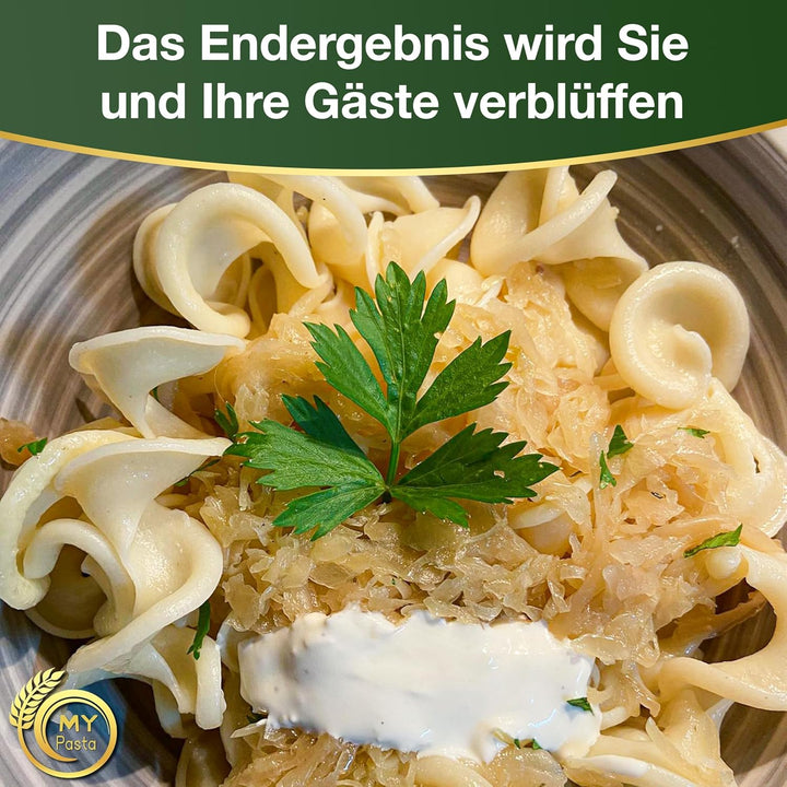 MY PASTA - Funghi - Pastamaker Matrizen Pastadisc Avance Matrize für hausgemachte Pasta, Kompatibel