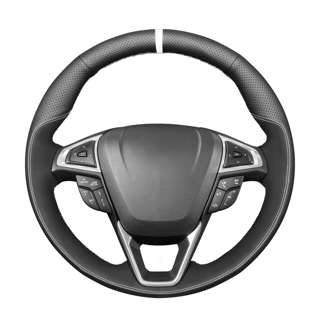 MEWANT Lenkradbezug für Ford Mondeo 2014-2020 / Edge 2015-2020 / Galaxy 2015-2020 / S-Max 2015-2020