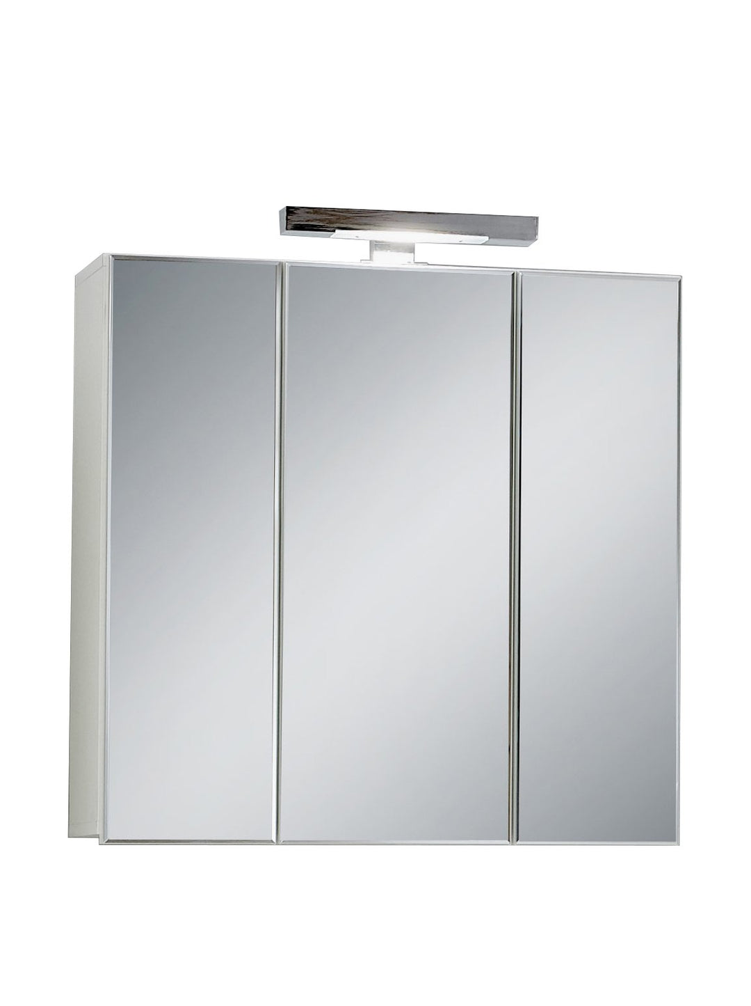 FMD Möbel, 925-003 Zamora 3 Spiegelschrank, melaminharz beschichtete spanplatte, masse 70.0 x 69. 0