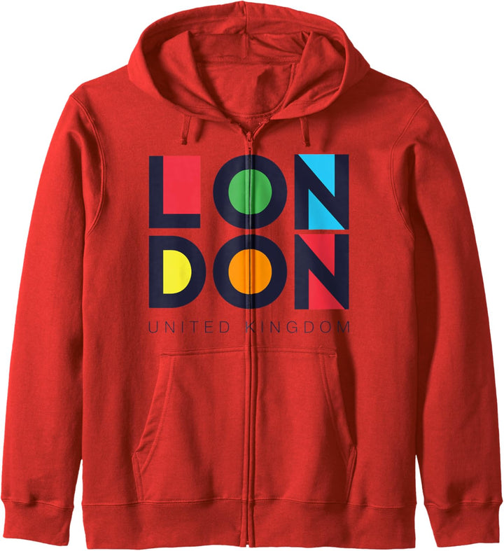 London Fashion Graphic T Shirts, I Love London Vibes, London Kapuzenjacke