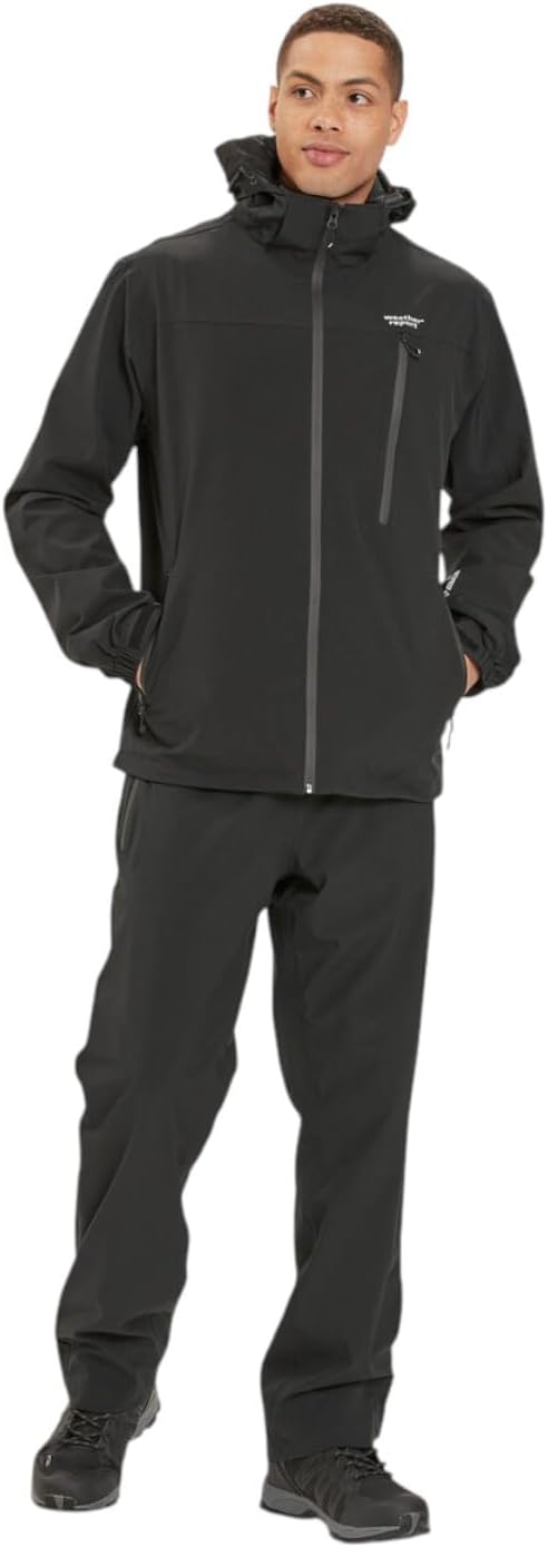 WEATHER REPORT Herren Delton Regenjacke S 1001 Black, S 1001 Black