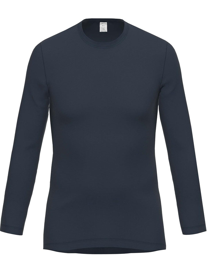 Herren Shirt langarm Dunova Dunkelblau L