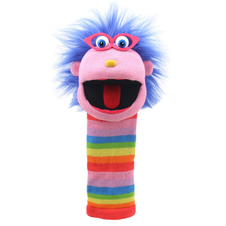 The Puppet Company Socken Gloria Strick Handpuppe