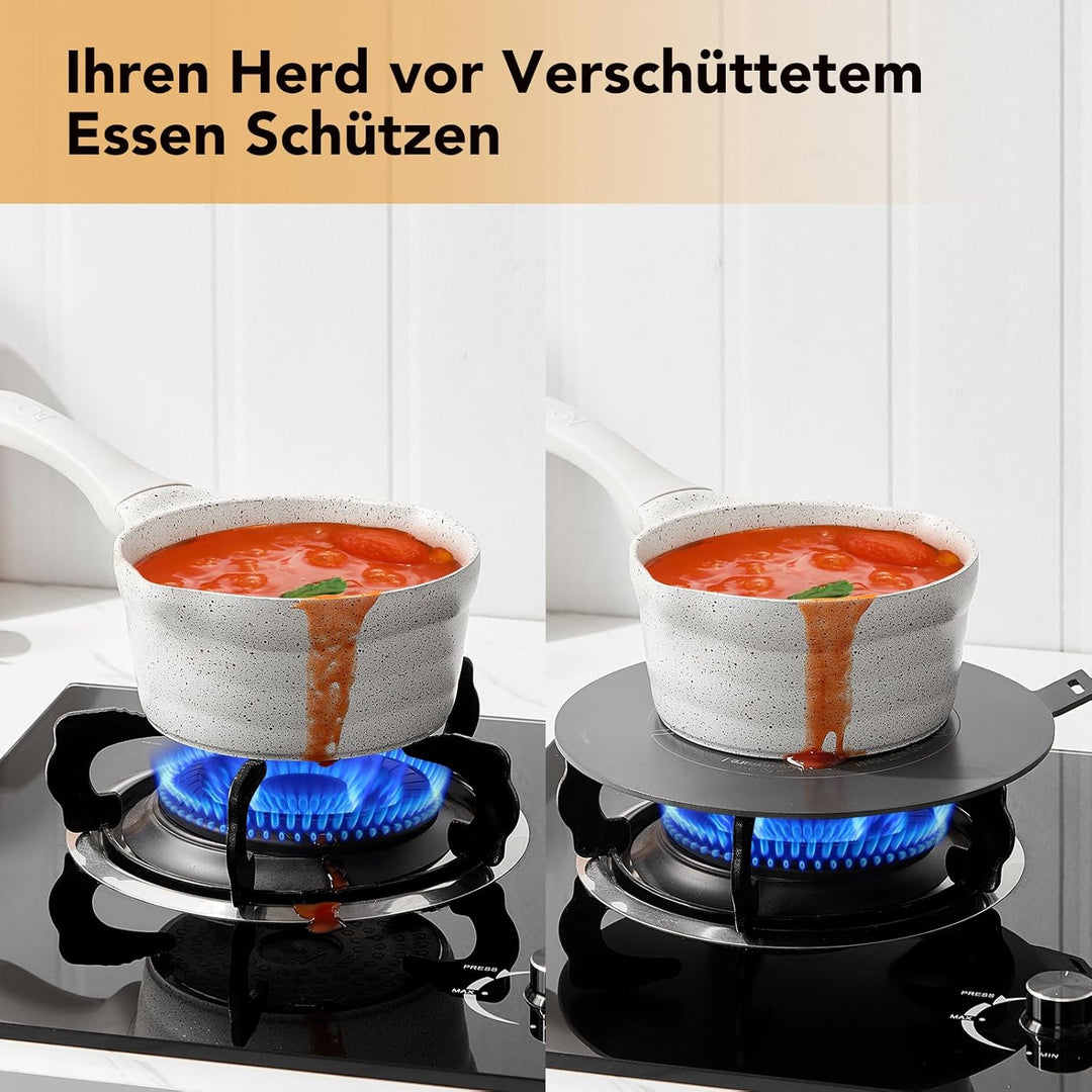 ACTIV CUISINE Induktion Adapterplatte 20 cm Induktionsadapterplatte mit abnehmbarem Griff Moka Induk