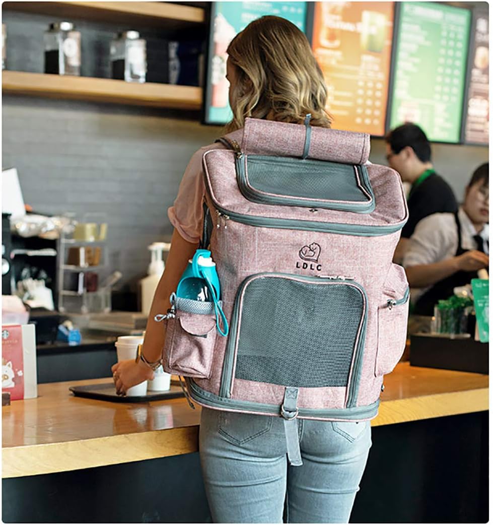 OMEM Rucksack für Haustier Outdoor Hunde rucksäcke für Haustier verstellbare Rucksack für Kleine Hun