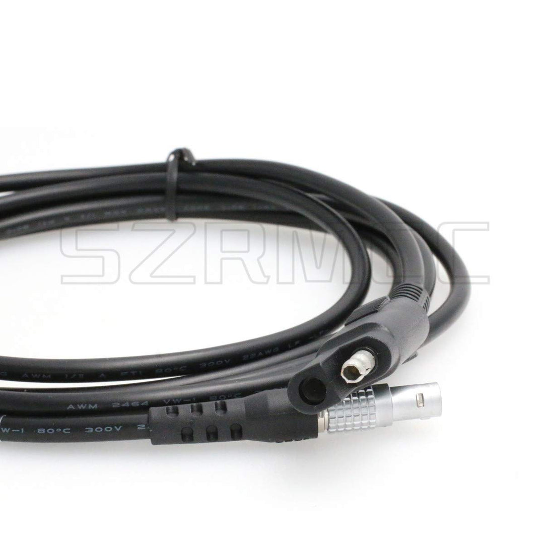 SZRMCC Trimble GPS RTK GNSS Receiver 5700 5800 R6 R7 R8 R10 46125-20C Ersatz-Stromkabel 2 Pin SAE au