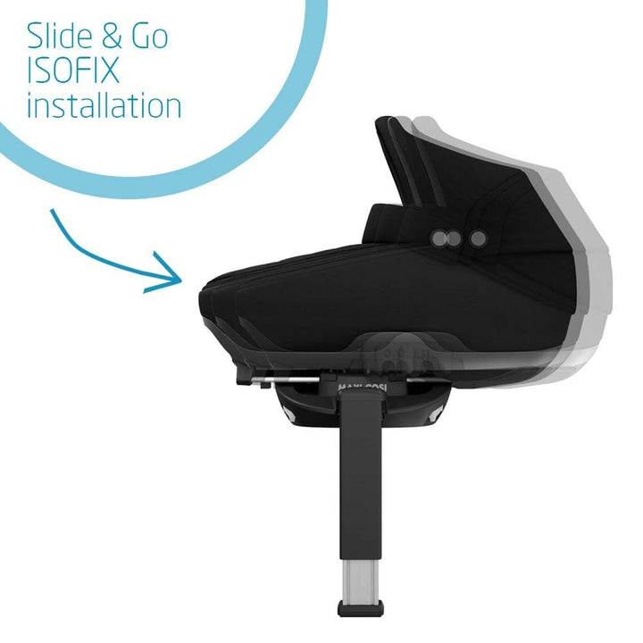 Maxi-Cosi Jade Babywanne, sichere Babywanne mit ISOFIX Installation im Auto, komfortabler Kinderwage