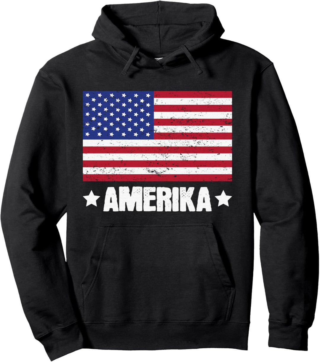 Cooles USA Flagge Amerika Fahne Patrioten Hoodie Pullover Hoodie