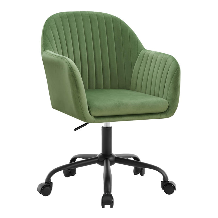 WOLTU Schreibtischstuhl, Bürostuhl ergonomisch, Homeoffice Stuhl höhenverstellbar, Schminkstuhl mit