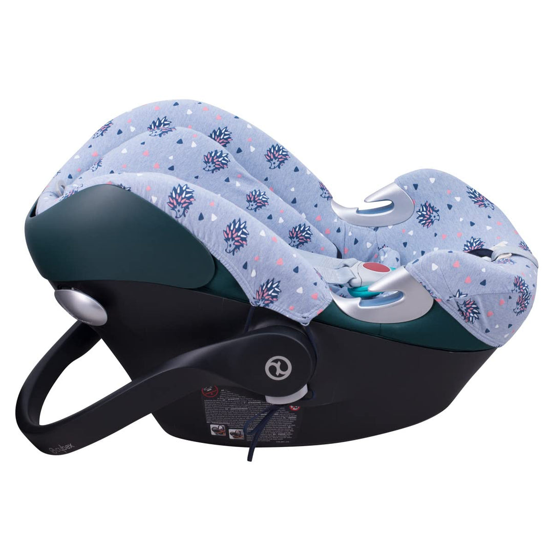 JYOKO KIDS Bezug für Autositz kompatibel mit Cybex Aton Cloud- Q-M-2-4-5, aus Baumwolle (Aton Q, Spi
