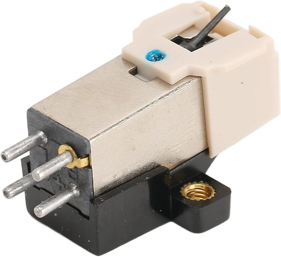 Ersatz Plattenspieler Nadel, 13 mm Ersatzteil Magnetabnehmer mit Nadel Ersatz Nadelnadel für Platten