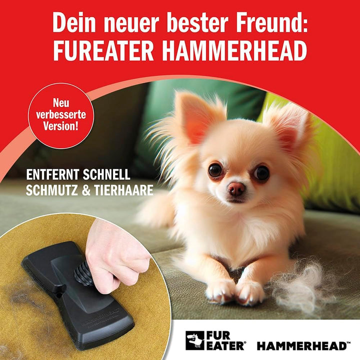 Tierhaar Staubsaugeraufsatz - Verbesserte Version | Staubsaugerbürste zur Entfernung von Tierhaaren,