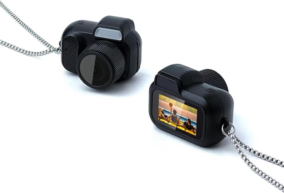 Sxhlseller Klein Digitalkamera - 0,96 Zoll Bildschirm FHD 1080P 30fps Videokamera mit die Kette aufh
