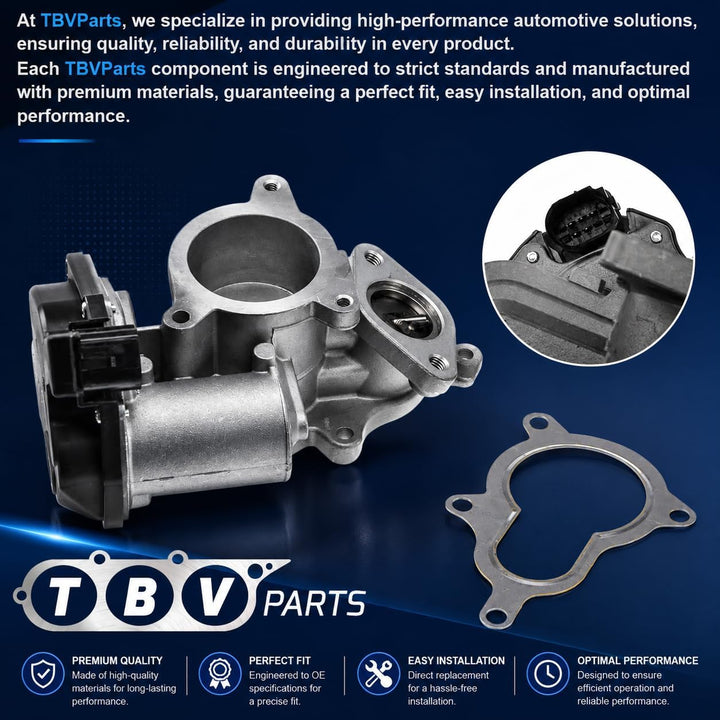 TBVPARTS EGR 2.0 TDI 03G131501B 03G131501J 03G131501Q 03G131501R AGR Ventil passend für A4 (B7) 2.0