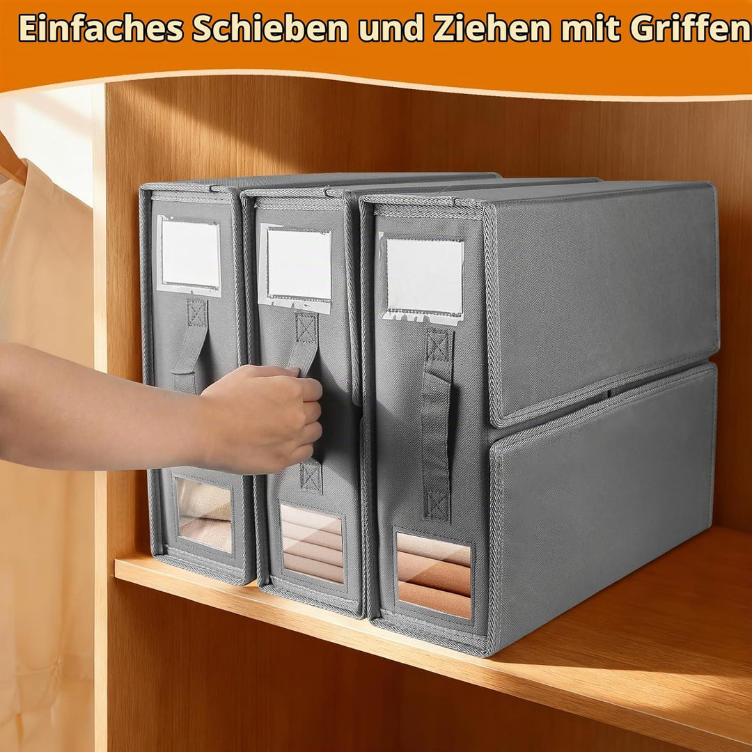 3 Stück Aufbewahrung Bettwäsche Organizer, Faltbarer Aufbewahrungstasche für Bettlaken, Oxford-Stoff