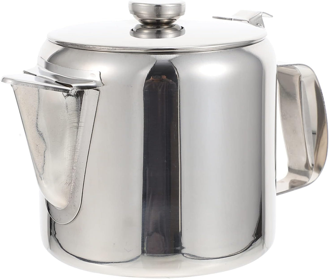 Cabilock Wasserkessel Edelstahl Teekessel Teekanne mit Griff Edelstahl Kessel Camping Teakettle Tee