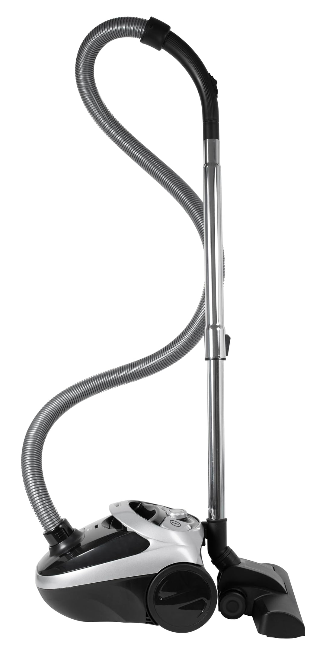 SILVA Schneider BS 8000, Bodenstaubsauger, schwarz - Silber, 800 W, 2 liters