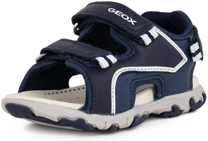 Geox Jungen B Flaffee Boy Sandal 21 EU Navy Avio, 21 EU Navy Avio
