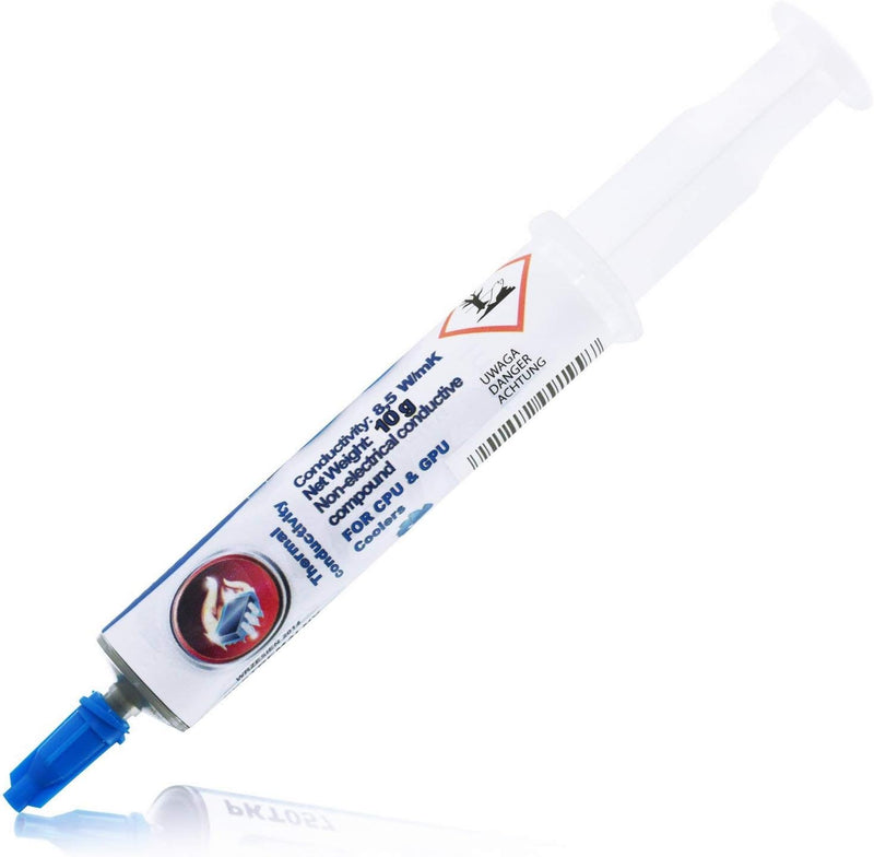 AABCOOLING Thermal Grease 3-10g - Hochleistungs 8,5W/mK Wärmeleitpaste mit Silber Für Alle CPU-PC Kü