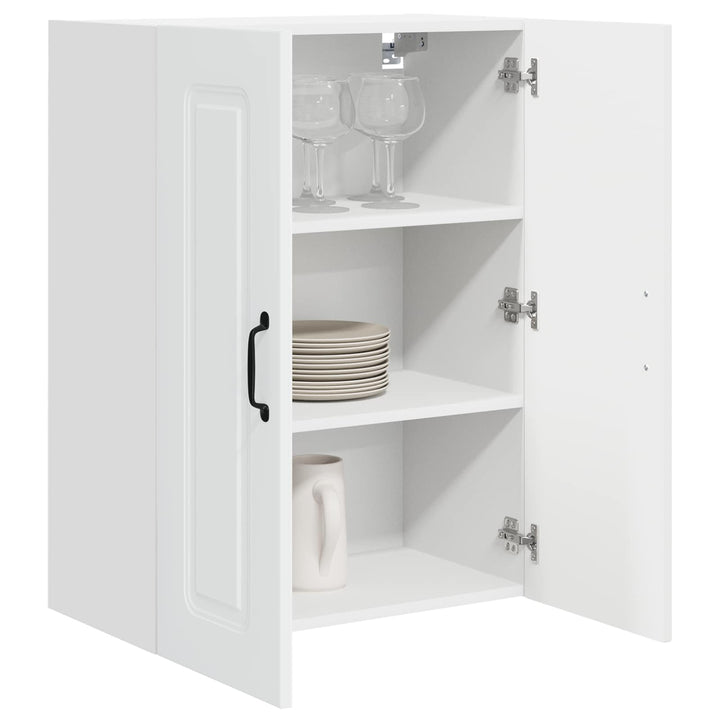 vidaXL Geschirrspülerfront Kalmar Weiss 60 x 31 x 80 cm Holzwerkstoff, Eleganter moderner Küchenrega