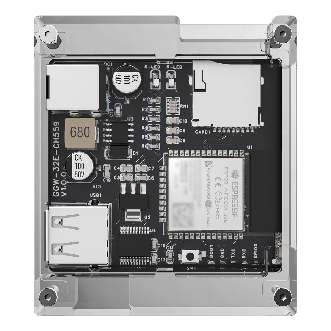 Genmitsu GGW-USB Wireless Wi-Fi Modul Kit mit USB-Anschluss, App G-Code Sending, Fernbedienung und M