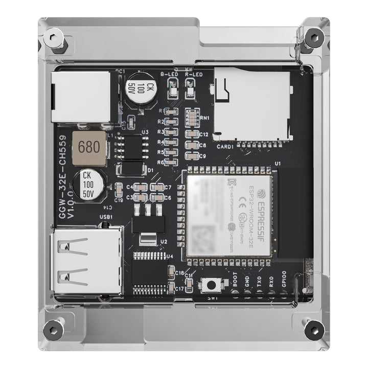 Genmitsu GGW-USB Wireless Wi-Fi Modul Kit mit USB-Anschluss, App G-Code Sending, Fernbedienung und M