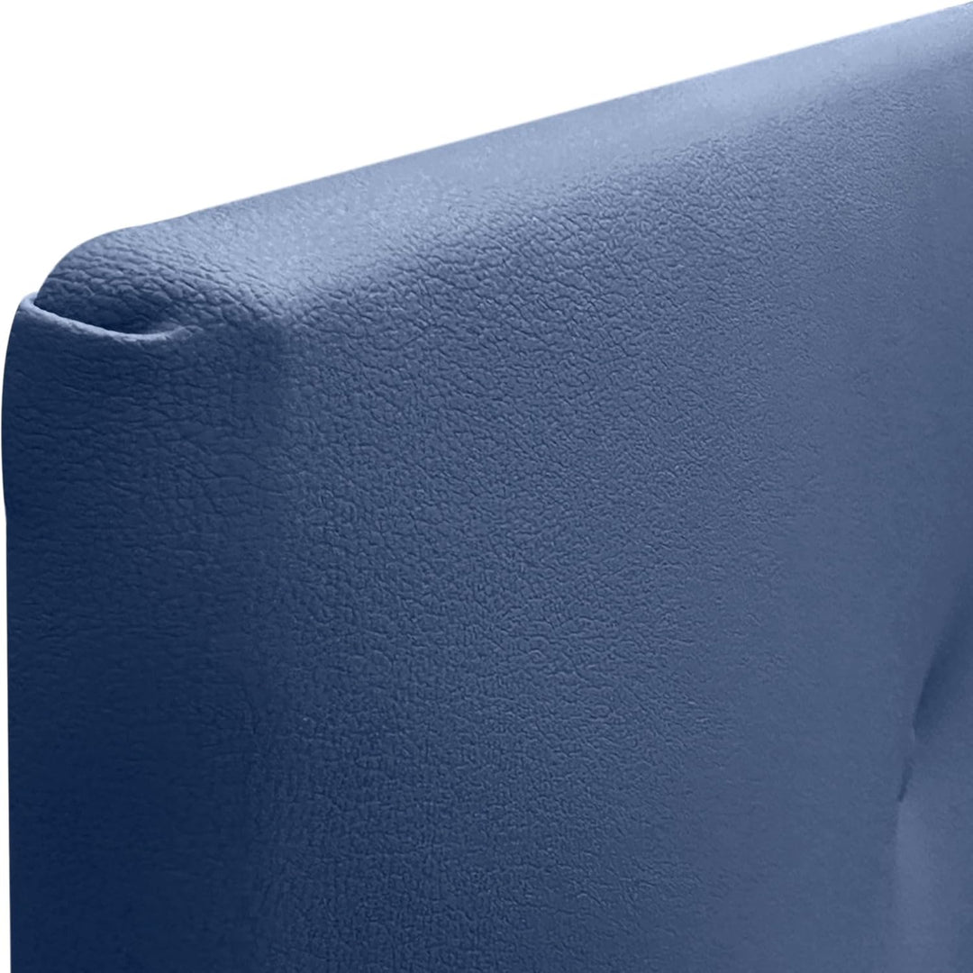 DHOME Kopfteil aus Kunstleder oder Stoff AQUALINE Glattes gepolstertes Kopfteil Luxusbett Kopfteil (