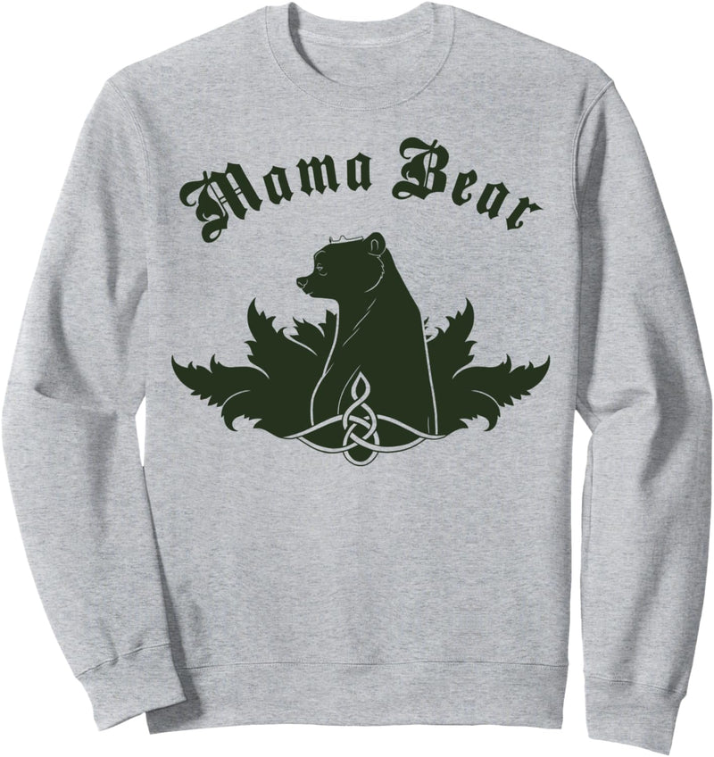 Disney Brave Mama Bear Side Profile Silhouette Sweatshirt