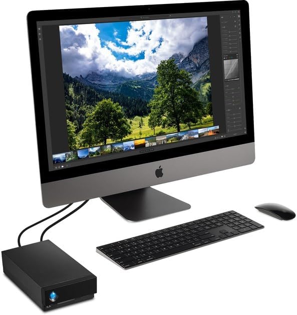 LaCie 1big Dock HDD 16TB externe Festplatte, Thunderbolt 3, USB, Card Reader, PC & Mac, inkl. 5 Jahr