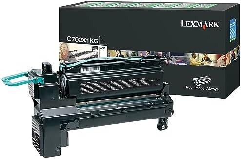 Lexmark C792X1KG C792 Tonerkartusche Standardkapazität 20.000 Seiten 1er-Pack return program, schwar