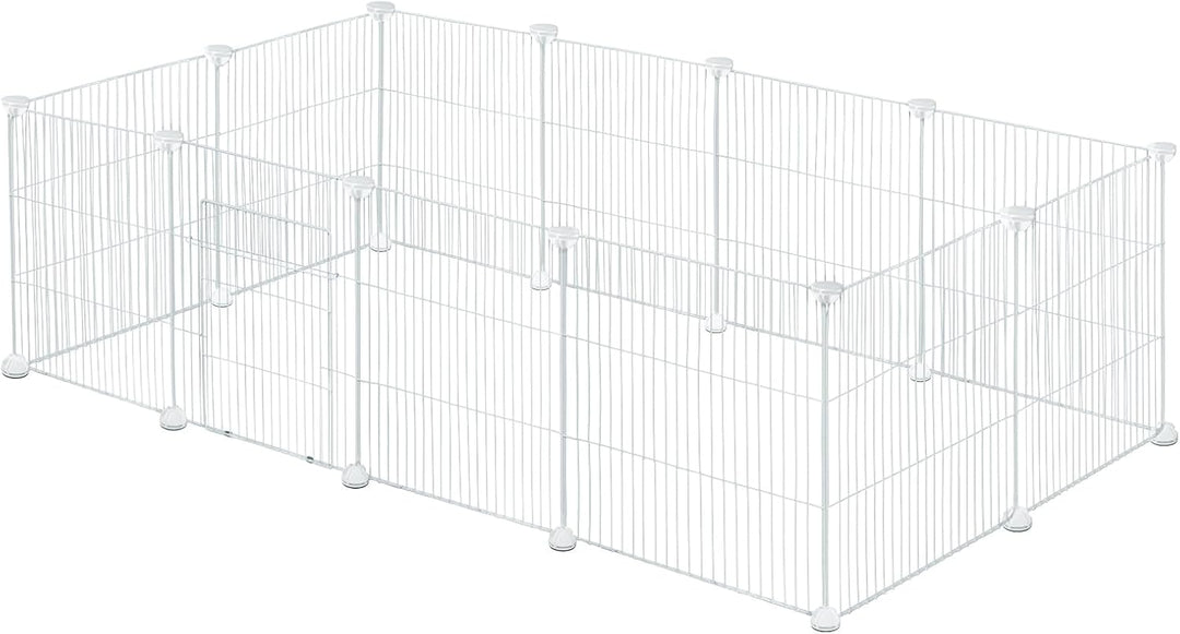 EUGAD Freilaufgehege Kaninchen, Meerschweinchen Gehege, Gehege für Kleintiere, Kleintiergehege, Frei