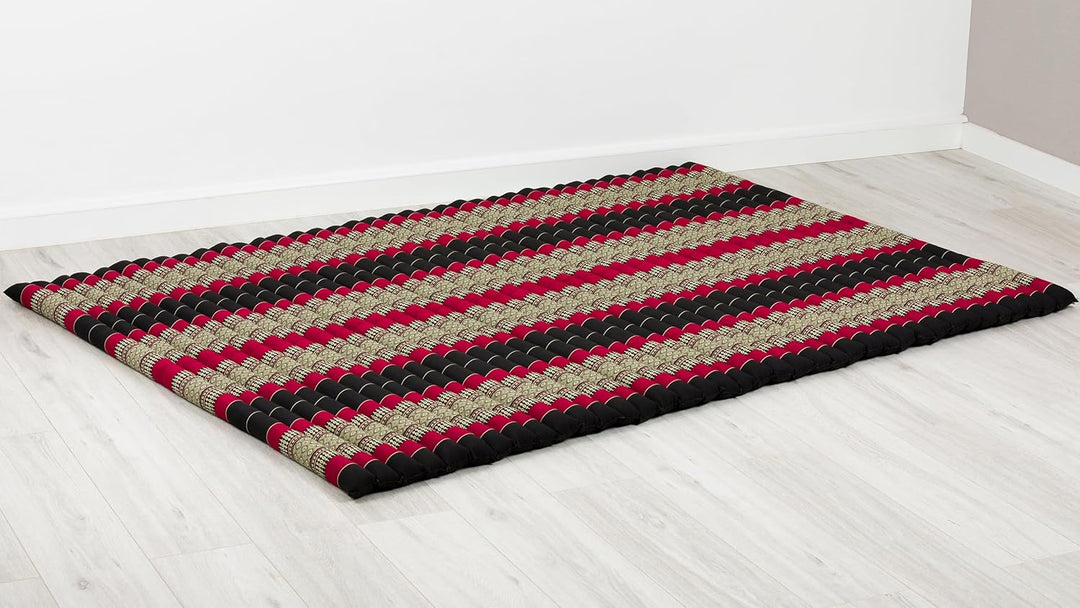 Asia WOHNSTUDIO livasia Rollmatte XXL breit Doppelbett - 200x145x4,5cm - Gästebett Gästematratze 2 P