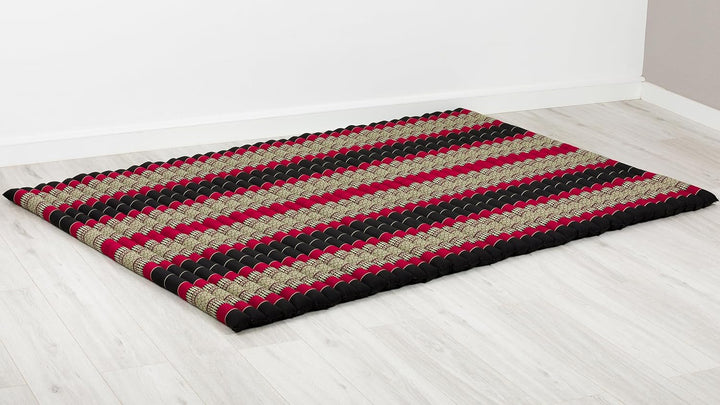 Asia WOHNSTUDIO livasia Rollmatte XXL breit Doppelbett - 200x145x4,5cm - Gästebett Gästematratze 2 P