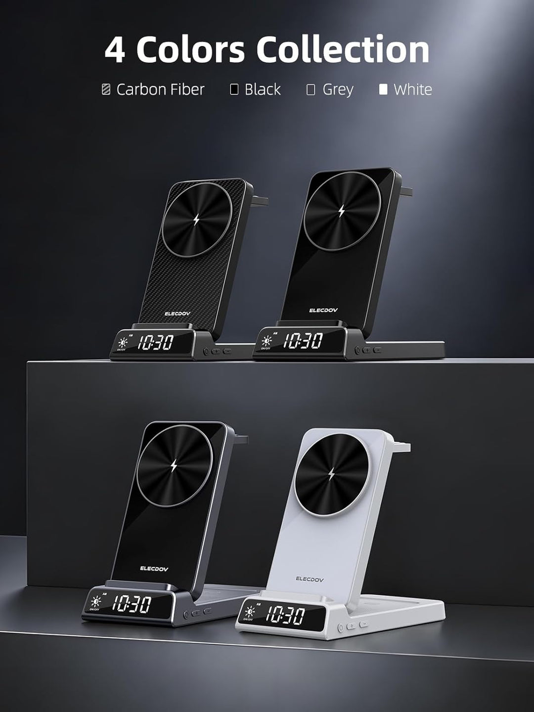 Magnetisches Kabelloses Ladegerät für Samsung, 3 in 1 Mag Safe Ladestation für Samsung Galaxy Z Fold