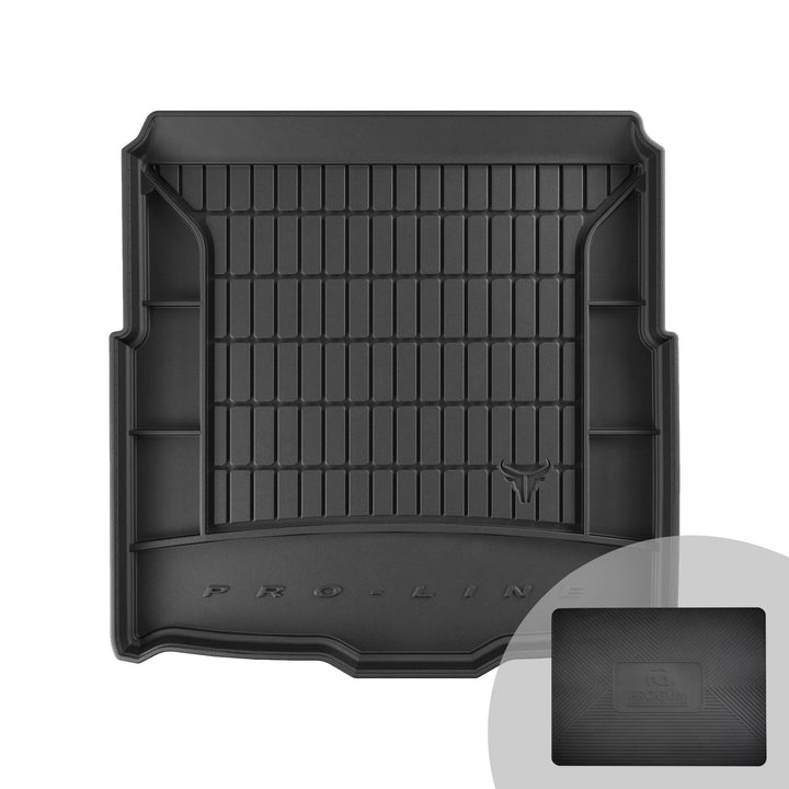 FROGUM ProLine 3D Gummimatte Exklusive Auto Kofferraummatte Kofferraumwanne für Volkswagen Golf VIII
