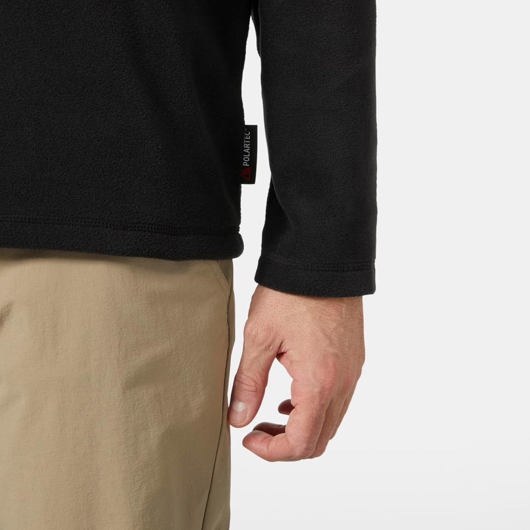 Helly Hansen Herren Daybreaker Fleece mit 1/2-Reissverschluss S Schwarz, S Schwarz