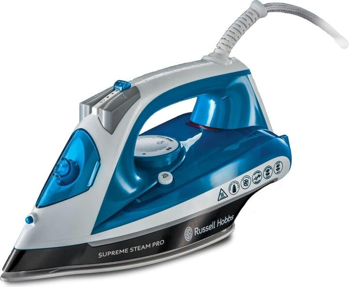 Russell Hobbs 23971-56 Dampfbügeleisen Supreme Steam Pro, 2600 Watt, Keramik-Bügelsohle, Extra-Dampf