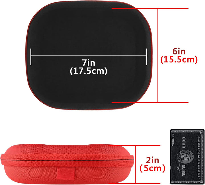 Geekria Shield Kopfhörer-Hülle kompatibel mit Sony MDR-ZX300, MDR-ZX310, MDR-XB200, MDR-ZX100, MDR-Z