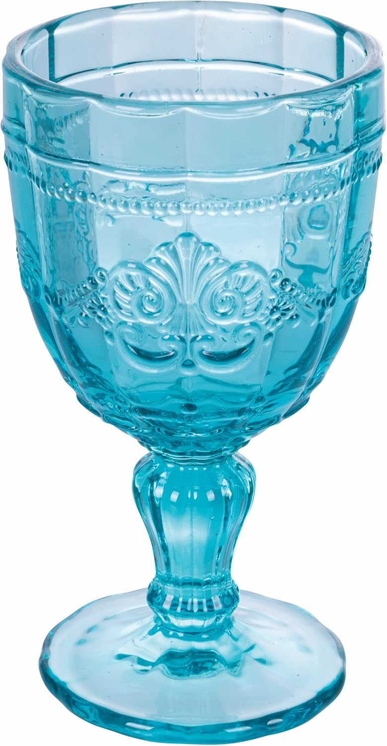 Villa d’Este Home Tivoli 2191709 Syrah Weingläser-Set, 6 Stück, Glas, Mehrfarbig