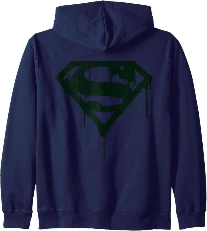 DC Superman+ Logo Doomsday Graff Kapuzenjacke