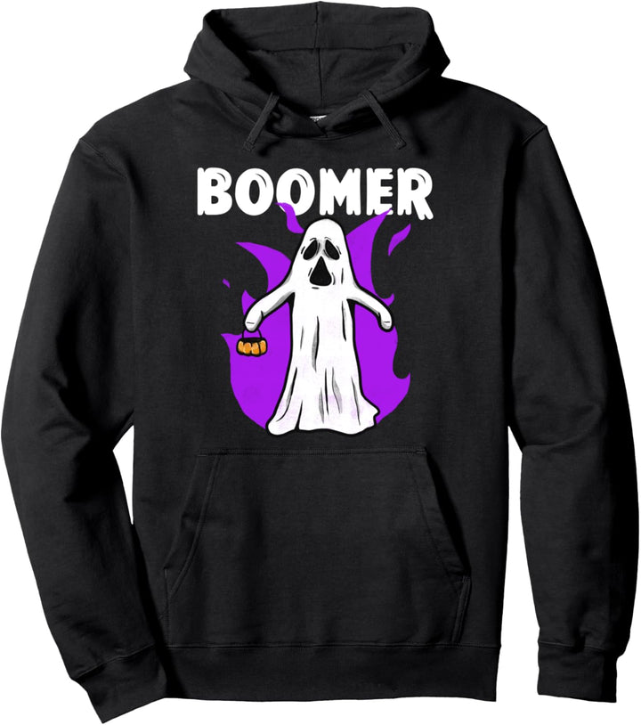 Boomer Ghost Lustiges Kostüm Halloween Pullover Hoodie