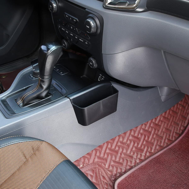 DIYUCAR ABS Kunststoff Auto Mittelkonsole Seitenaufbewahrungsbox Organizer Tablett für Ford Ranger W