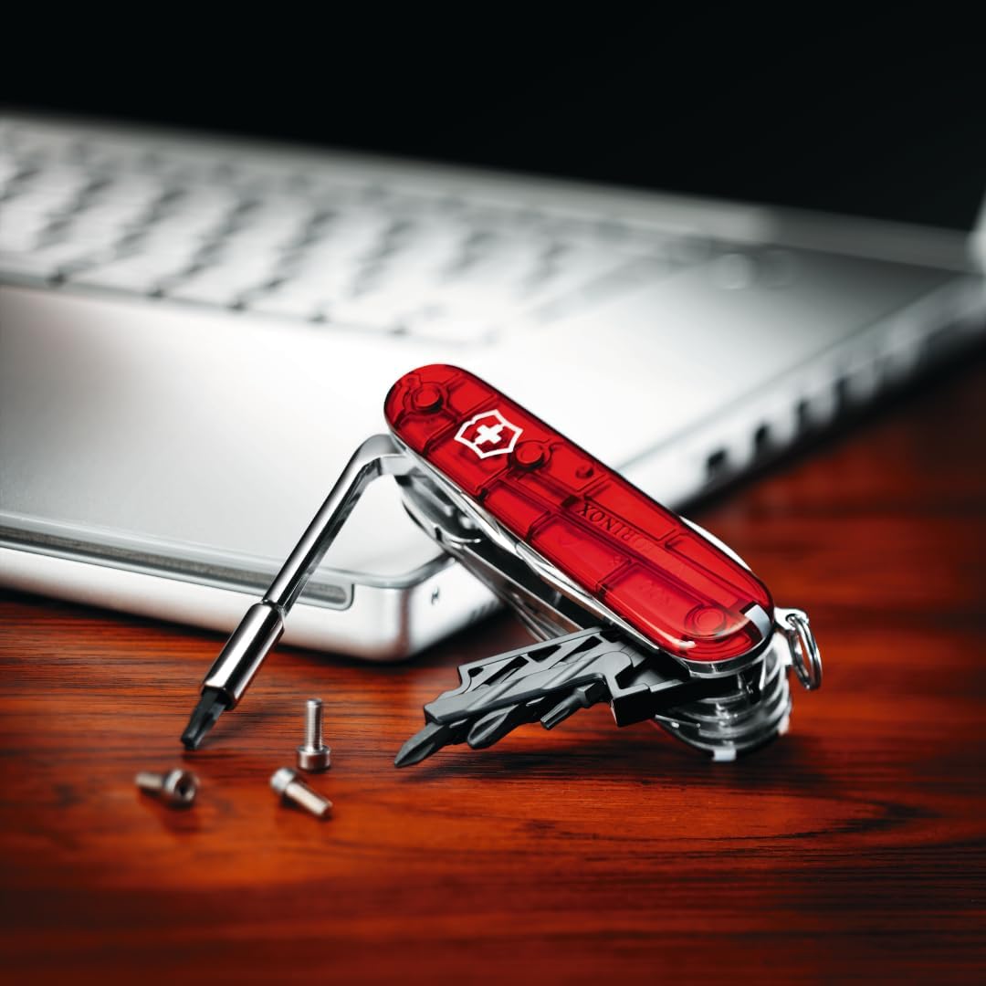 Victorinox Schweizer Taschenmesser Cyber Tool M, Swiss Army Knife, Multitool, 32 Funktionen, Klinge,