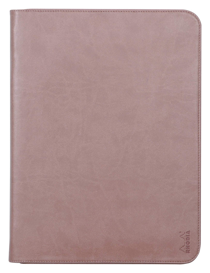 Rhodia 168124C - Konferenzmappe Rhodiarama 25,5x34 cm, mit Etui, dehnbare Haupttasche, 2 flache Reis