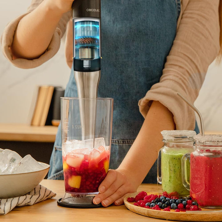 Cecotec Handmixer Katana 15 TotalDestroy Smash B. 1500 W, Total Destroy, PerreoMove, 21 Geschwindigk