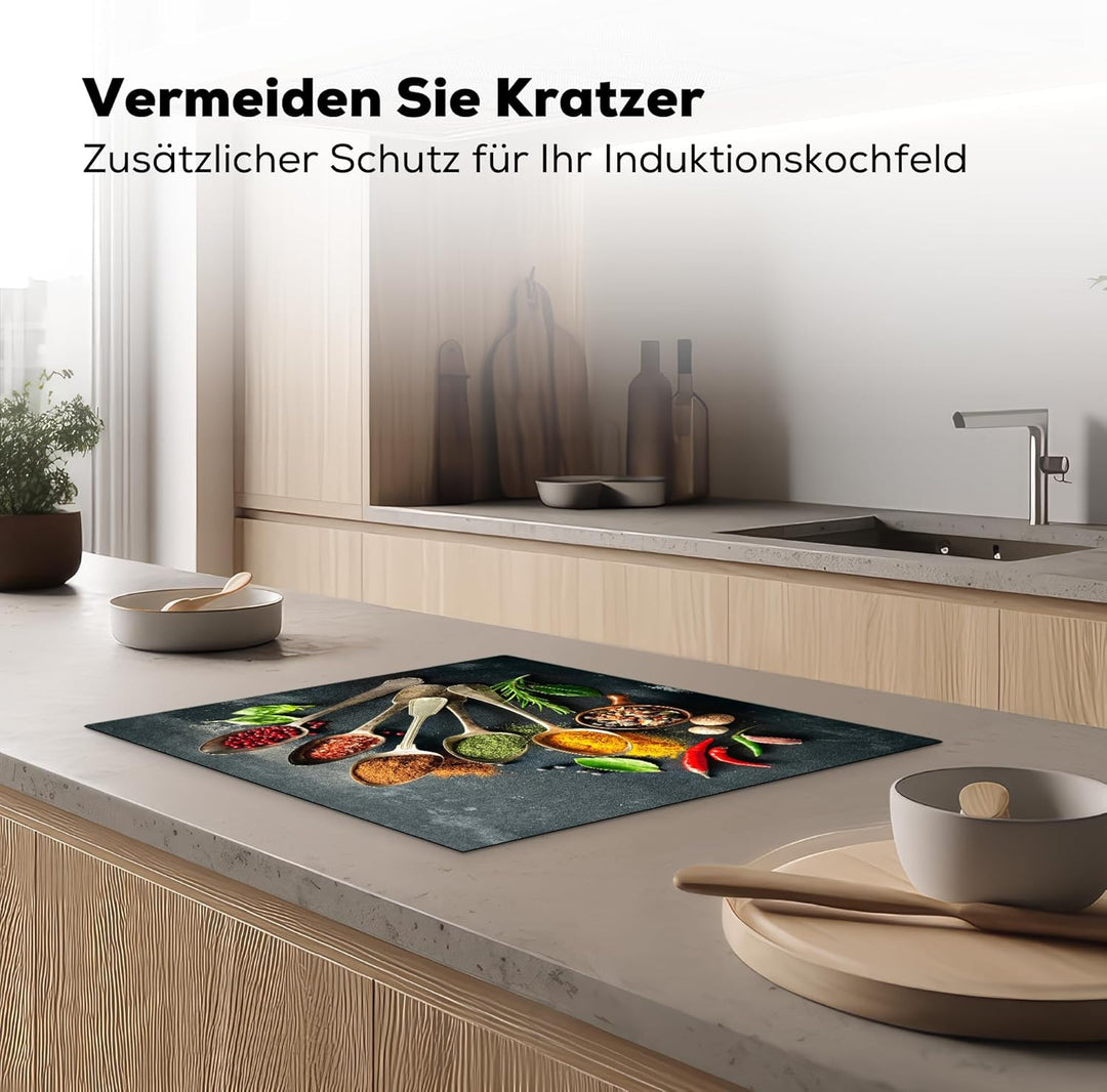 Herdabdeckplatte 65x52 cm Einteilig Abdeckplatten Cerankochfeld Abdeckung Ceranfeld Herdplattenabdec