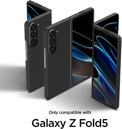 Spigen Air Skin Pro Hülle Kompatibel mit Samsung Galaxy Z Fold 5 -Schwarz