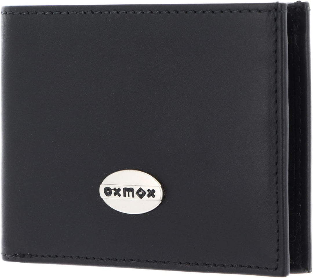 oxmox Leather Geldbörse RFID Schutz Leder 10.5 cm