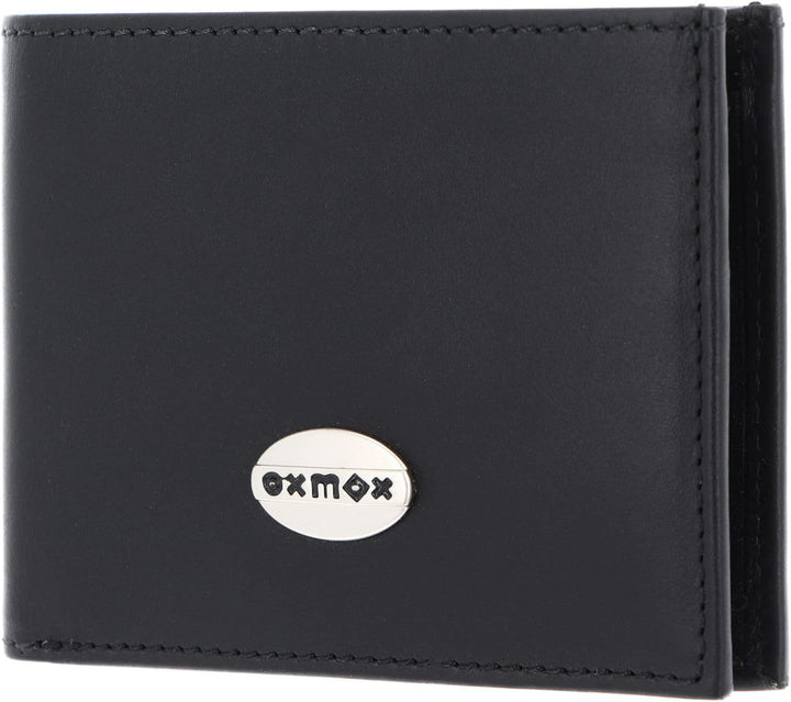oxmox Leather Geldbörse RFID Schutz Leder 10.5 cm