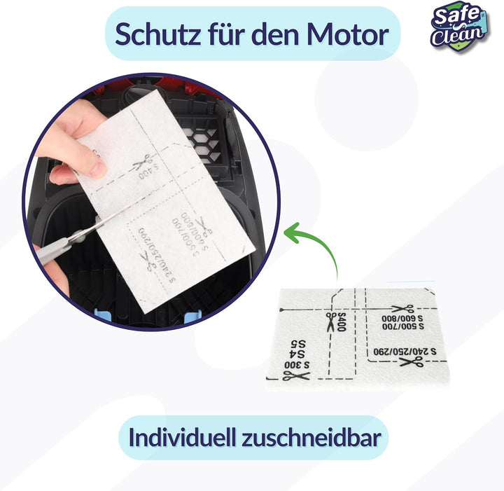 SAFE 'N CLEAN Staubsaugerbeutel kompatibel mit Miele Guard | Ersatz für TU XXL HyClean Pure/CO XXL V